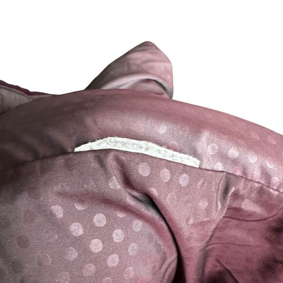 LULULEMON Puffy Blankey Jacket Bordeaux Drama Burgundy Purple Down Coat Size 4 - Picture 8 of 10